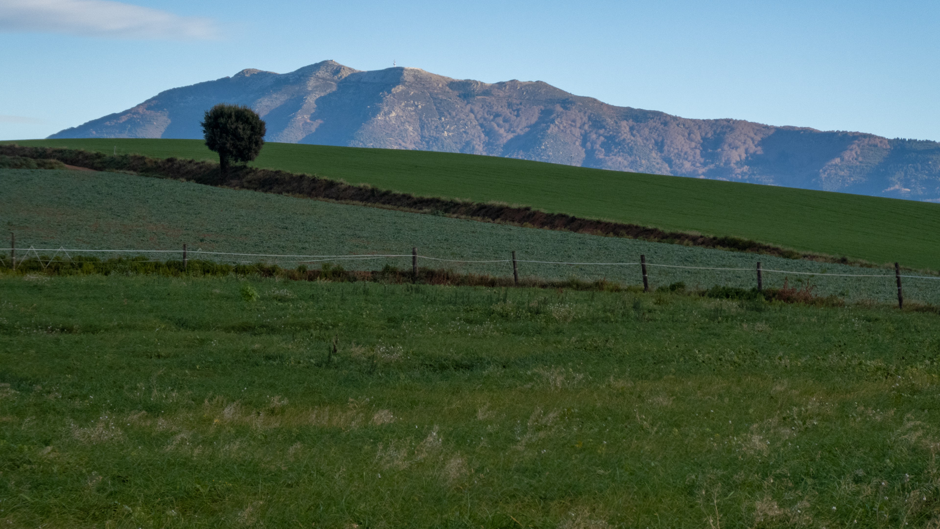 El Centinela Solitario Frente a Montseny