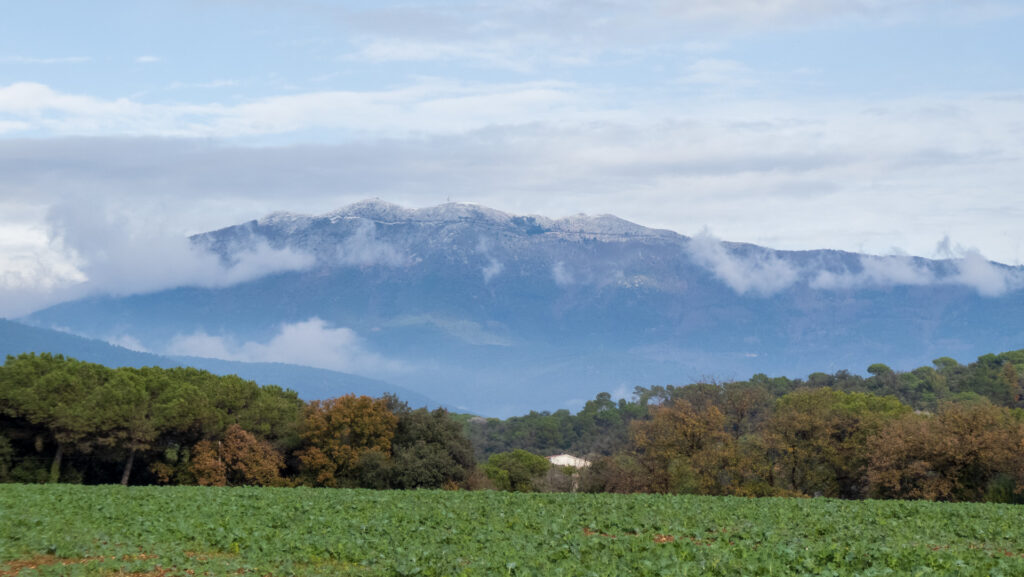 Nevada en el Montseny