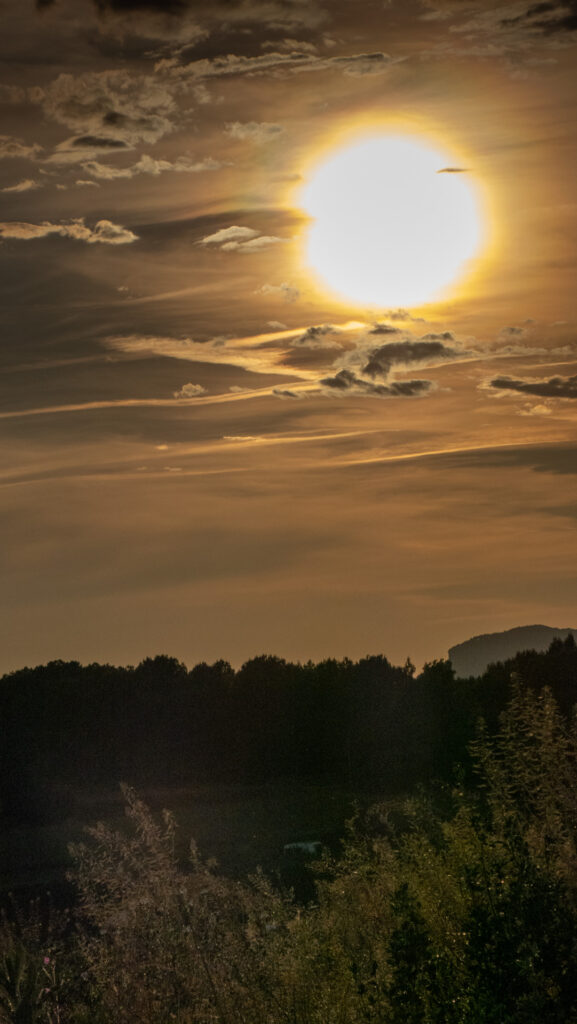 Atardecer en el Vallès